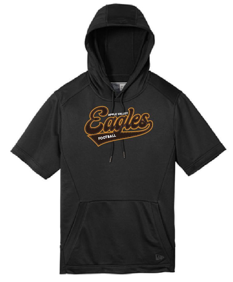 Eagles short shop sleeve hoodie