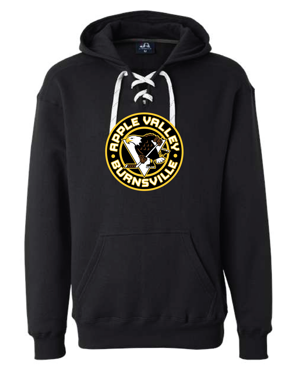 Apple Valley Burnsville Hockey - Sport Lace Hoodie