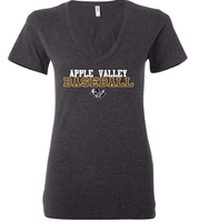 
              AV Baseball - Fire Sale - BELLA + CANVAS Women's Triblend V-Neck
            