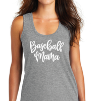 Baseball Mama - District Women’s Perfect Tri ® Racerback Tank