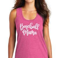 Baseball Mama - District Women’s Perfect Tri ® Racerback Tank