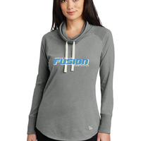 Fusion - New Era ® Ladies Sueded Cotton Blend Cowl Tee