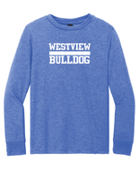 
              Westview - Youth District® Youth & Adult Perfect Tri® Long Sleeve Tee - Royal Frost
            
