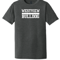 Westview Elementary - District ® Perfect Tri ® Youth & Adult Tee - Black Frost