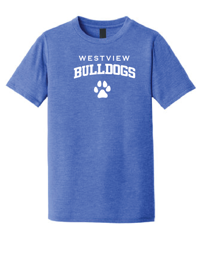 Westview Elementary - District ® Perfect Tri ® Youth & Adult Tee - Royal Frost