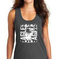 Eagles Distressed - District Women’s Perfect Tri ® Racerback Tank