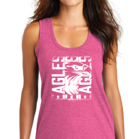 Eagles Distressed - District Women’s Perfect Tri ® Racerback Tank