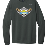 Fusion - Nike Club Fleece Crewneck - APPLIQUE - Embroidery