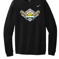 Fusion - Nike Club Fleece Crewneck - APPLIQUE - Embroidery