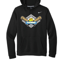 Fusion - Nike Club Fleece Pullover Hoodie - APPLIQUE - Embroidery