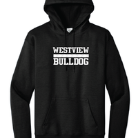 Westview Elementary - Hooded Sweatshirt Youth & Adult - Black