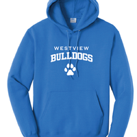 Westview Elementary - Hooded Sweatshirt Youth & Adult - Royal