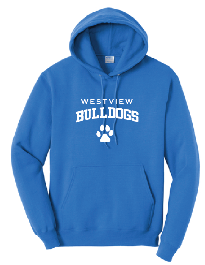 Westview Elementary - Hooded Sweatshirt Youth & Adult - Royal