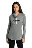 
              Fusion - New Era ® Ladies Sueded Cotton Blend Cowl Tee
            