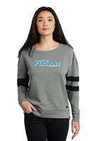 
              Fusion - New Era ® Ladies Tri-Blend Fleece Varsity Crew - Screen Print
            