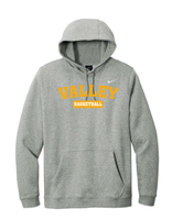 
              Apple Valley Basketball - Grey Heather Nike Club Fleece Pullover Hoodie - Valley Appliqué
            