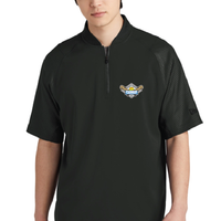 Fusion Fastpitch - Embroidered - New Era® Cage Short Sleeve 1/4-Zip Jacket