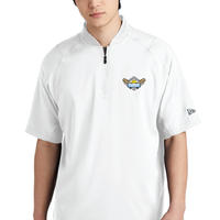 Fusion Fastpitch - Embroidered - New Era® Cage Short Sleeve 1/4-Zip Jacket