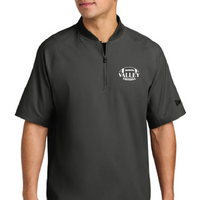 AV Coaches - Embroidered - New Era® Cage Short Sleeve 1/4-Zip Jacket