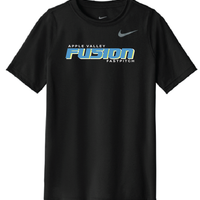 Fusion - NIKE Dri-Fit Short Sleeve T-Shirt - Black