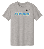 
              Fusion Fastpitch - NIKE Dri-Fit Short Sleeve T-Shirt - Carbon Heather
            