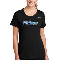 Fusion Fastpitch - NIKE Dri-Fit Short Sleeve Ladies Scoop Neck