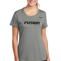 Fusion Fastpitch - NIKE Dri-Fit Short Sleeve Ladies Scoop Neck