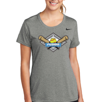 Fusion Fastpitch - NIKE Dri-Fit Short Sleeve Ladies Scoop Neck