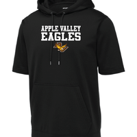 AV Eagles - Adult Short Sleeve Hooded Eagle Logo