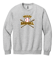 
              Valley Baseball - Gildan® Crewneck Sweatshirt_Screen Print
            