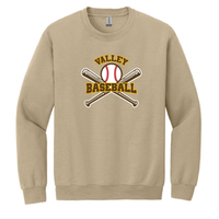 Valley Baseball - Gildan® Crewneck Sweatshirt_Twill