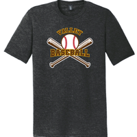 Valley Baseball - District Adult Perfect Tri ® Tee_with bats