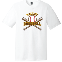 Valley Baseball - District Adult Perfect Tri ® Tee_with bats