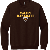 Valley Baseball - Gildan® Crewneck Sweatshirt_Screen Print