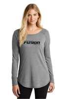 
              Fusion Fastpitch - District ® Women’s Perfect Tri ® Long Sleeve Tunic Tee
            