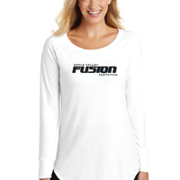 Fusion - District ® Women’s Perfect Tri ® Long Sleeve Tunic Tee