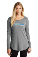 
              Fusion Fastpitch - District ® Women’s Perfect Tri ® Long Sleeve Tunic Tee
            