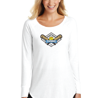 Fusion Fastpitch - District ® Women’s Perfect Tri ® Long Sleeve Tunic Tee