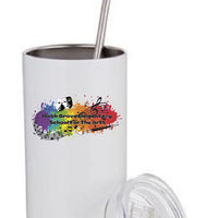 Birch Grove - Stainless Steel Tumbler with Straw & Lid