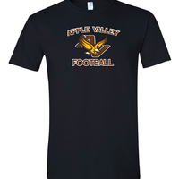 AV Football - Youth & Adult T-Shirt - Black