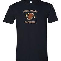 AV Football - Youth & Adult T-Shirt - Black