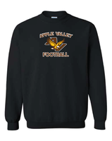 
              AV Football - Youth & Adult Crew Sweatshirt - Black
            