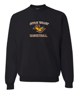 
              Apple Valley Basketball - Youth & Adult Crew Sweatshirt - Black
            