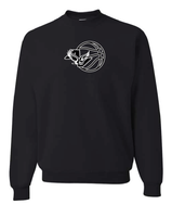 
              Apple Valley Basketball - Youth & Adult Crew Sweatshirt - Black
            