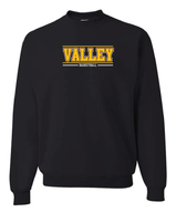 
              Apple Valley Basketball - Youth & Adult Crew Sweatshirt - Black
            