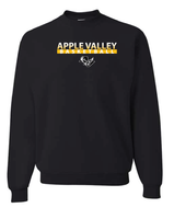 
              Apple Valley Basketball - Youth & Adult Crew Sweatshirt - Black
            