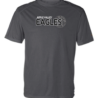 AV Basketball - Adult Wicking Short Sleeve T-Shirt in Graphite, Silver or Vegas Gold