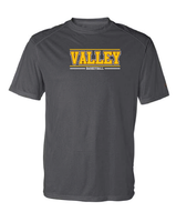 
              AV Basketball - Adult Wicking Short Sleeve T-Shirt in Graphite, Silver or Vegas Gold
            