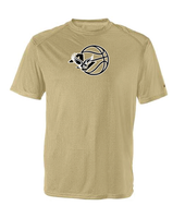 
              AV Basketball - Adult Wicking Short Sleeve T-Shirt in Graphite, Silver or Vegas Gold
            