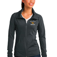 AV Wrestling - Sport-Tek® Ladies Sport-Wick® Stretch Full-Zip Jacket